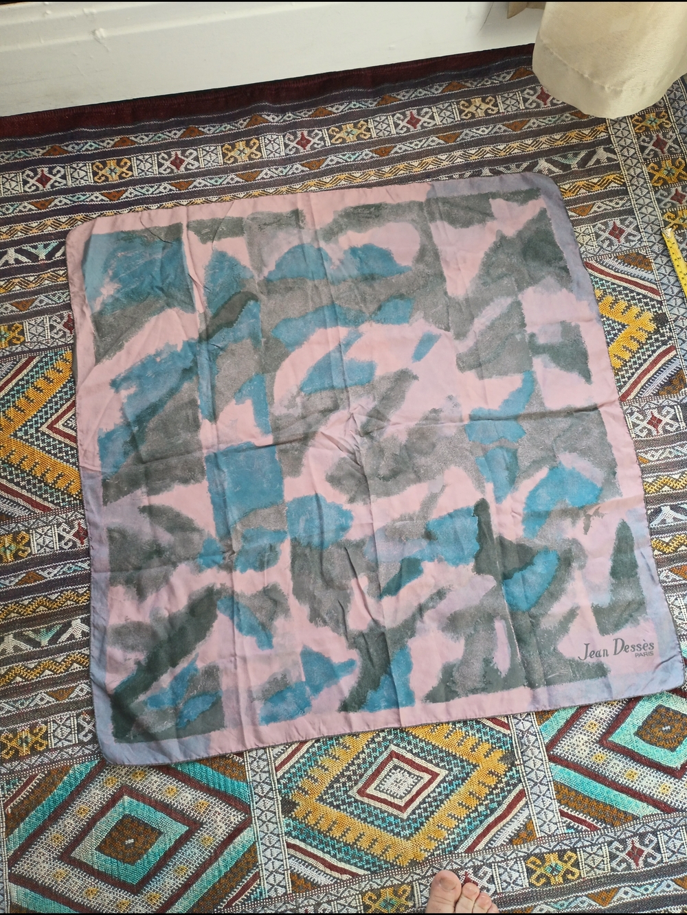 Jean Desses , Silk Scarf